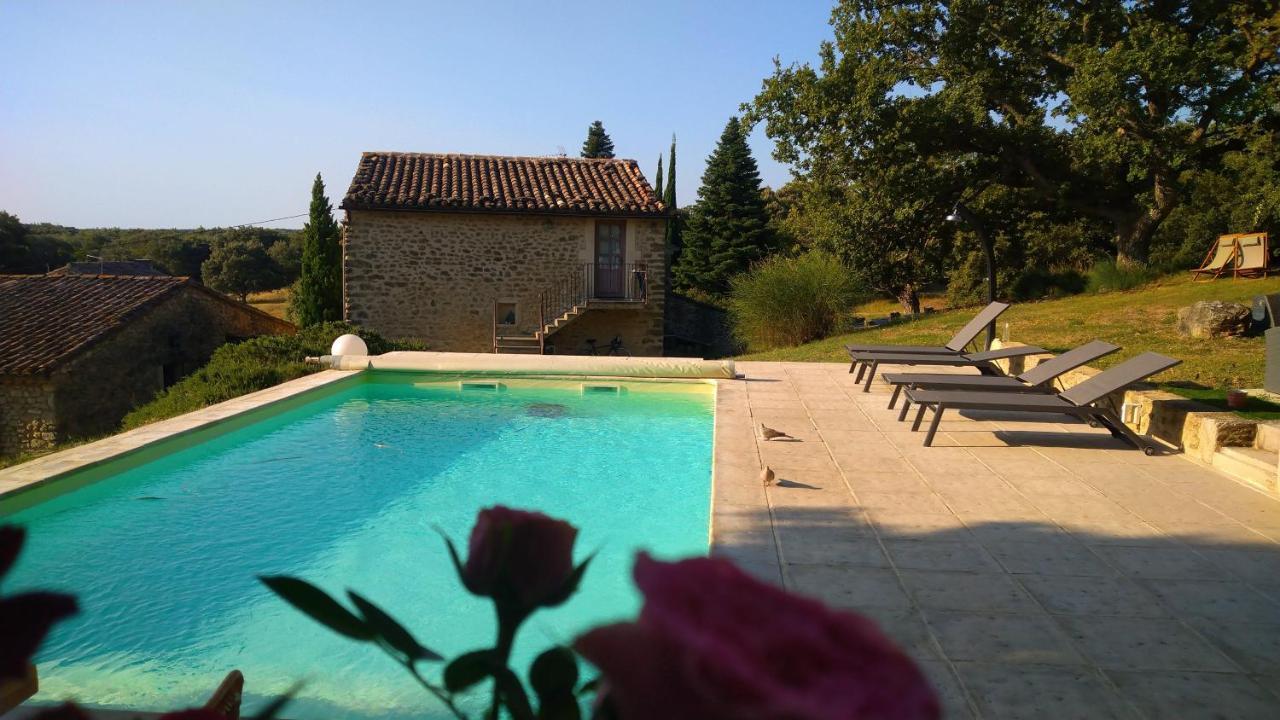 耶布拉夏斯农场酒店 Réauville 外观 照片