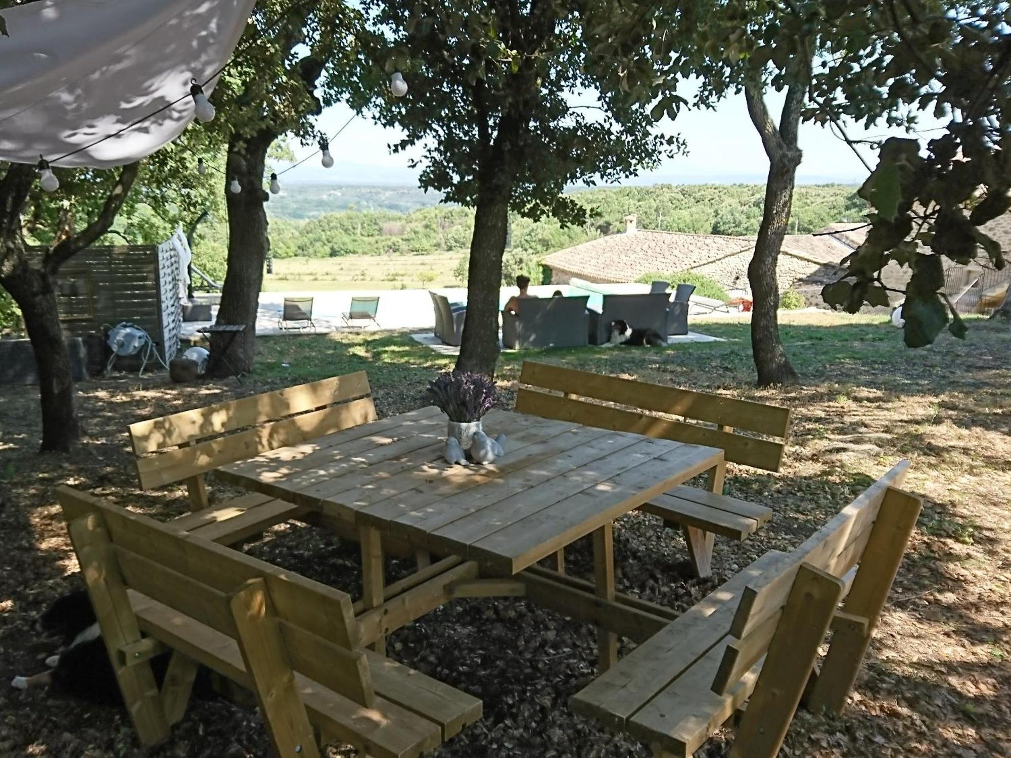 耶布拉夏斯农场酒店 Réauville 外观 照片